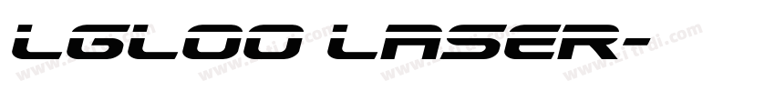 lgloo laser字体转换